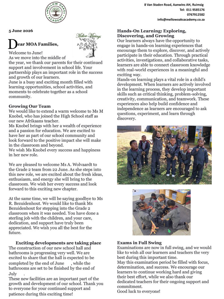newsletter 5th june 2026 1