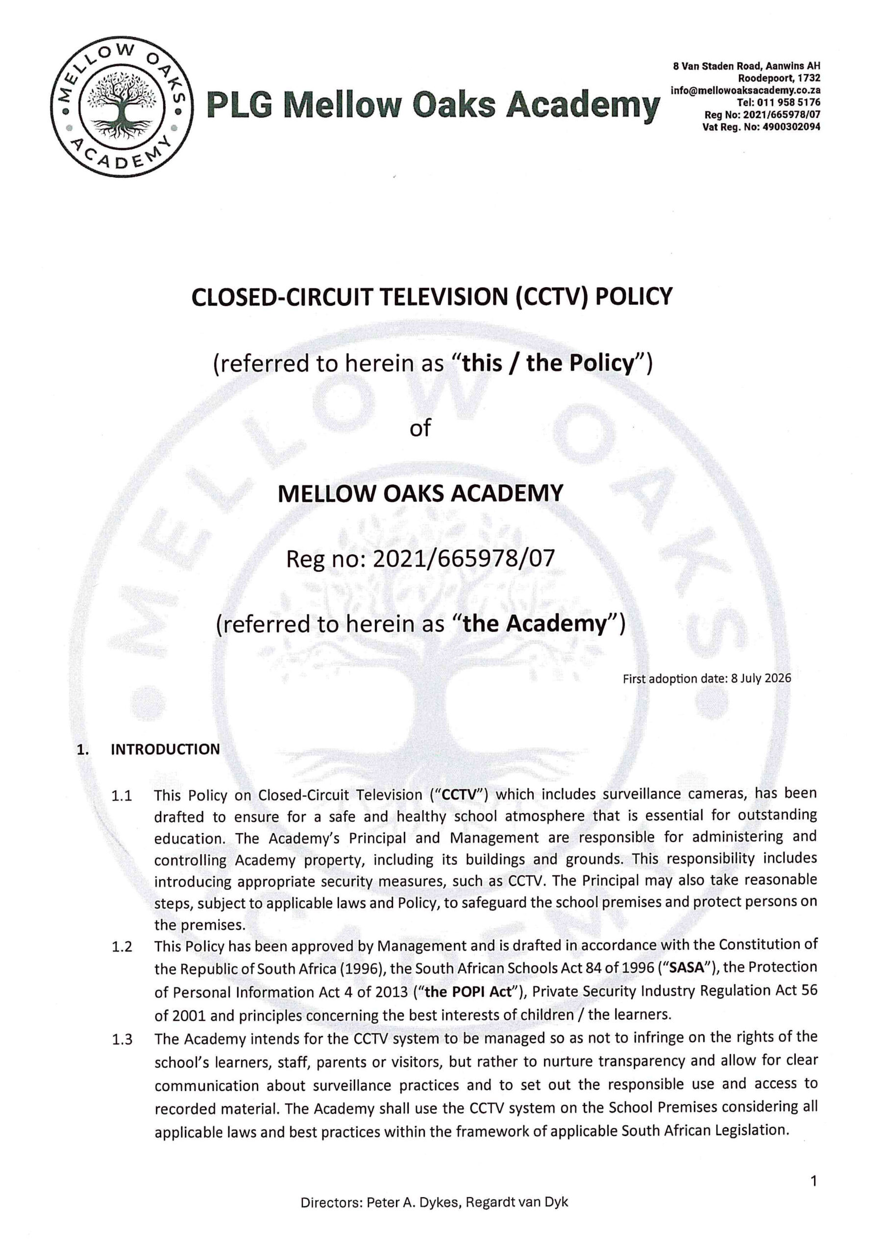 plg mellow oaks academy cctv policy signed.10.07.2026 1