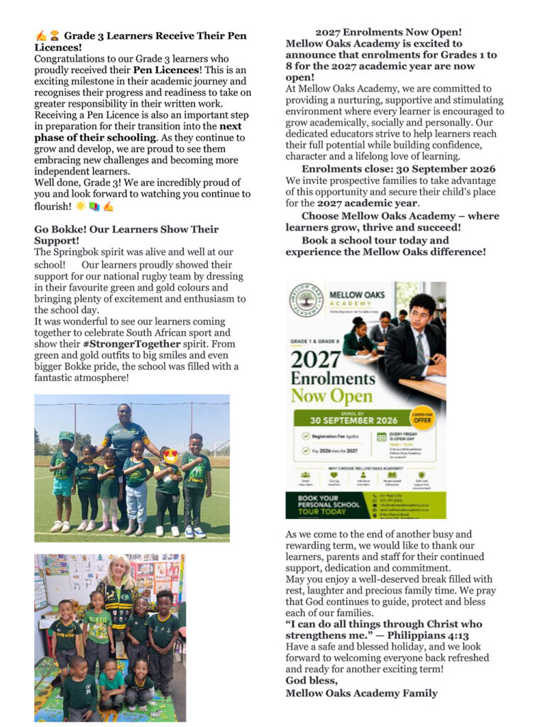 newsletter 18 september 2026 2